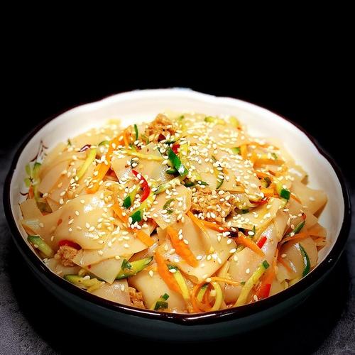 【拌涼皮圖片】鵬媽在奔跑_下廚房