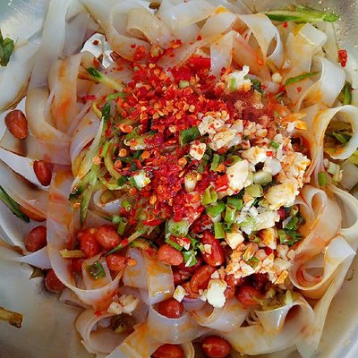 敏 敏 的涼皮做法的學(xué)習(xí)成果照_豆果美食