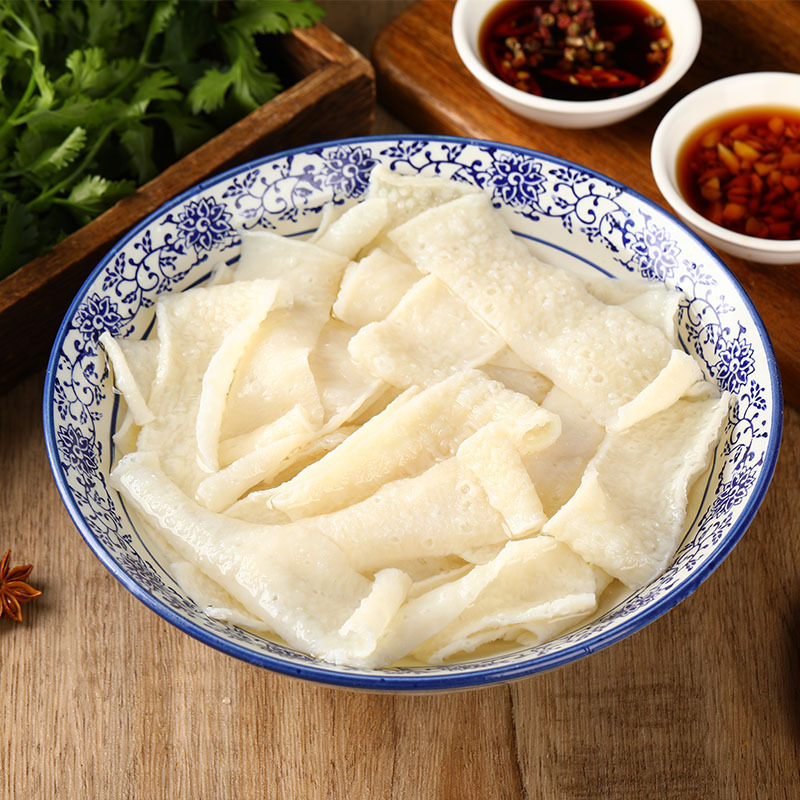 山東面皮涼拌熱炒面制品跑江湖跑展銷會產品干面皮干涼皮